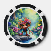 虹色のいたずら妖精 フィズウィグル ポーカーチップ (裏面)