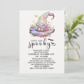 虹色のウィッチハットハロウィーン 招待状 (スタンド正面)