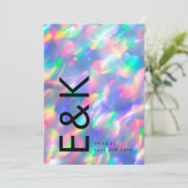 虹色のウルトラモダンモノグラム非写真 セーブザデート (スタンド正面)