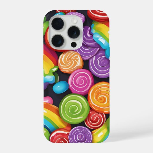 虹色のキャンディ iPhoneケース (裏面)