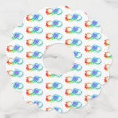 虹色のクラゲとの無限大 ワイングラスタグ (裏面)