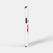 虹色のクラゲとインフィニティ iPhoneケース (右側面)