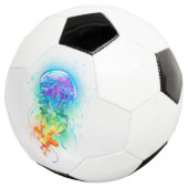 虹色のクラゲ サッカーボール (3/4)