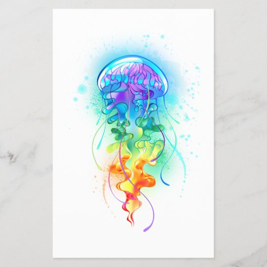 虹色のクラゲ チラシ (正面)