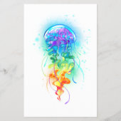 虹色のクラゲ チラシ (裏面)