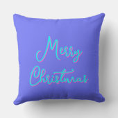 虹色のクリスマスツリー クッション (裏面)