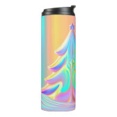 虹色のクリスマスツリー タンブラー (回転左)