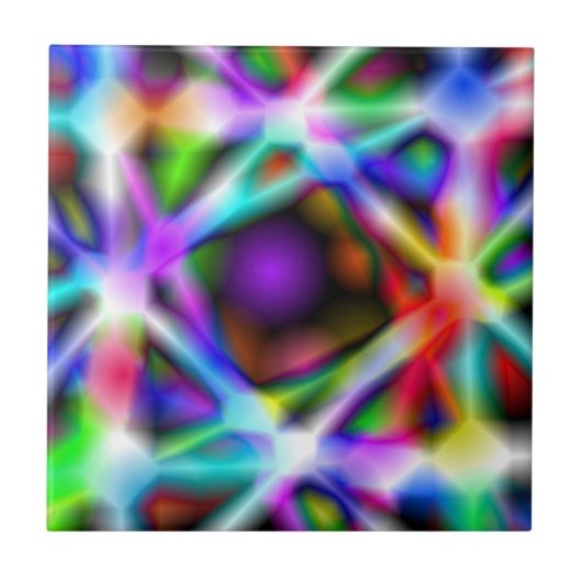 虹色のクロム5 タイル (正面)