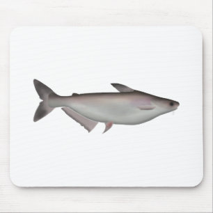 虹色のサメ マウスパッド