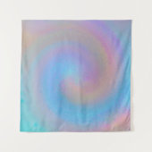 虹色のスパイラル タペストリー (正面(横))