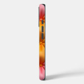 虹色のタフテッドルック Case-Mate iPhoneケース (裏面 / 左)