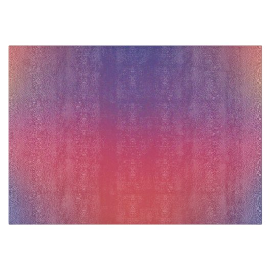 虹色のダイヤモンドシェイプ カッティングボード (正面)