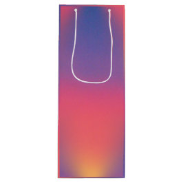 虹色のダイヤモンドシェイプ ワインギフトバッグ