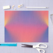 虹色のダイヤモンドシェイプ 薄葉紙 (クラフト)