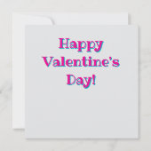 虹色のハートが鮮やかな色彩で渦巻く セーブザデート (裏面)