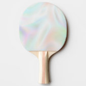 虹色のパールオパールレインボー 卓球ラケット (裏面)