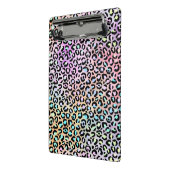 虹色のヒョウシリーズ デザイン6 ミニクリップボード (アングル2)
