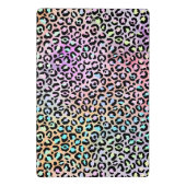 虹色のヒョウシリーズ デザイン6 ミニクリップボード (裏面)