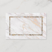 虹色のピンク大理石 名刺 (裏面)