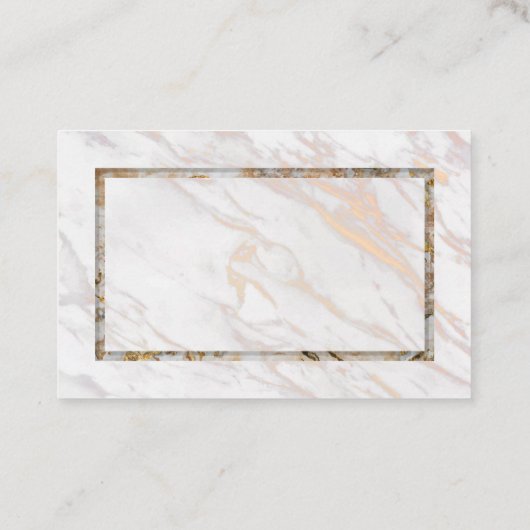 虹色のピンク大理石 名刺 (裏面)