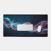 虹色のライトダンス デスクマット (キーボード&マウス)