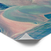 「虹色の世界」アートプリント ポスター (角)