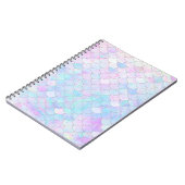 虹色の人魚のスケール ノートブック (左側)