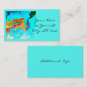 虹色の人魚 名刺 (正面/裏面)