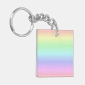 虹色の光のペリウィンクル キーホルダー (正面左)