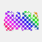 虹色の円のパターン フェイバーボックス (折り畳みなし)