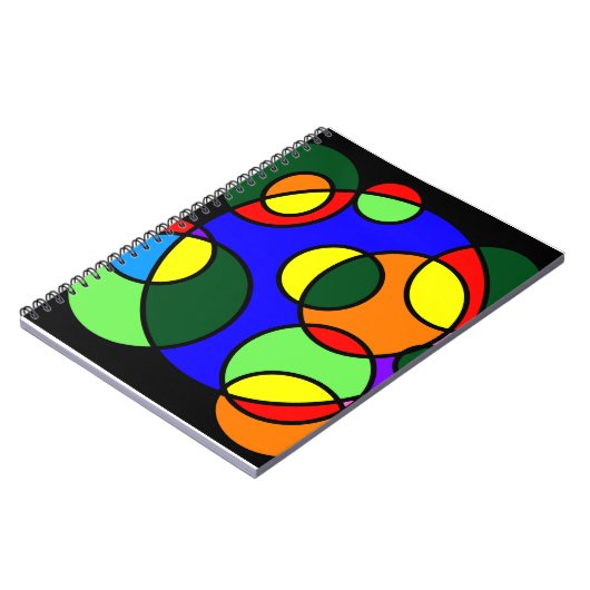 虹色の円 ノートブック (左側)