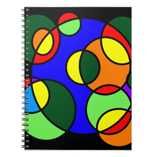 虹色の円 ノートブック (正面)