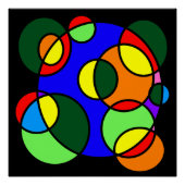 虹色の円 ポスター (正面)