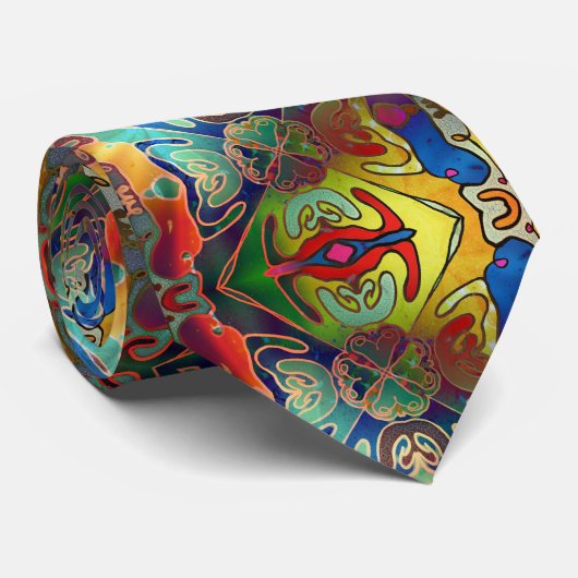 虹色の夢 ネクタイ (ロール)