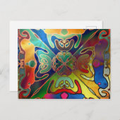 虹色の夢 ポストカード (正面/裏面)