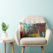 虹色の夢 ランバークッション (椅子)