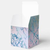 虹色の大理石 |ホロフェイクブルーピンク フェイバーボックス (オープン)