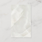 虹色の大理石DIYイヤリングネックレスホルダー 名刺 (裏面)