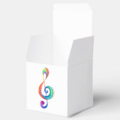 虹色の層状ト音記号 フェイバーボックス (オープン)