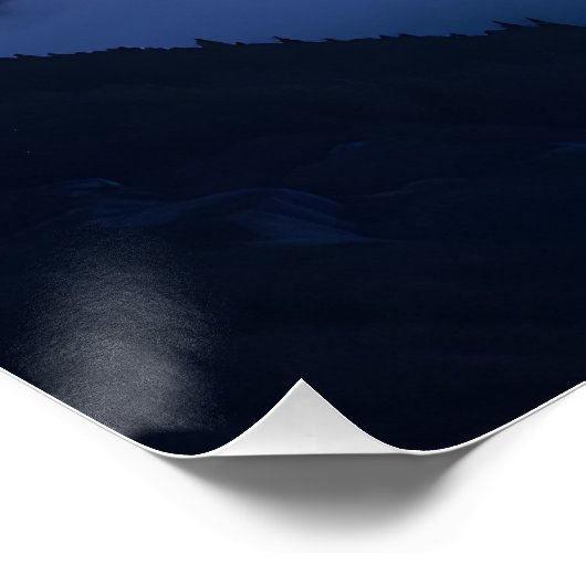 虹色の山の夕日 ポスター (コーナー)