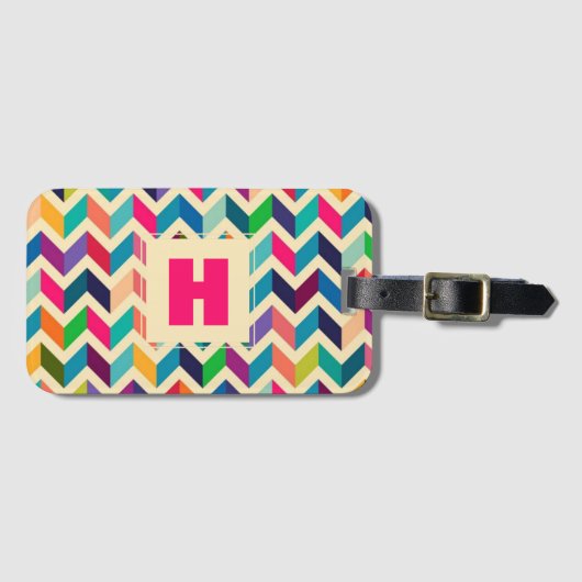 虹色の山形 |荷物タグ ラゲッジタグ (正面横)