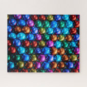 虹色の幾何円が難しい ジグソーパズル (横)