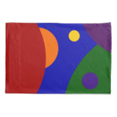 虹色の惑星 枕カバー (裏面)