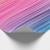 虹色の抽象芸術背景。カラフル一心 ラッピングペーパー (角)