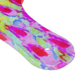 虹色の数々の抽象芸術円錐花 カッティングボード (角)