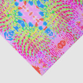 虹色の数々の抽象芸術円錐花 薄葉紙 (詳細)