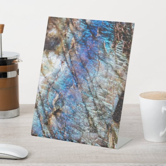 虹色の水深 台座サイン (インサイチュ)