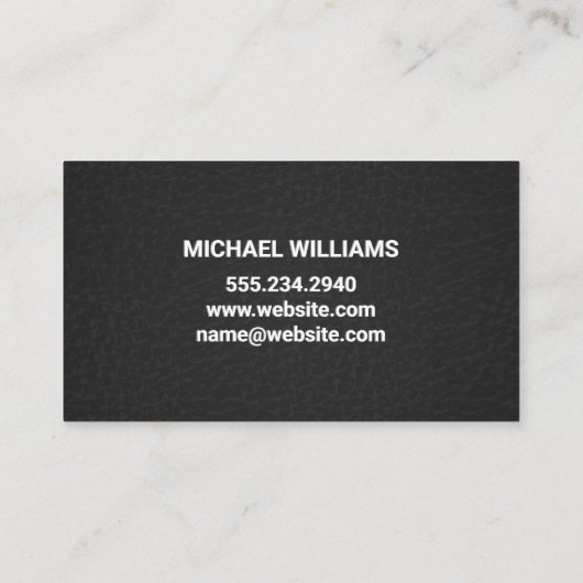 虹色の液体の背景 名刺 (裏面)