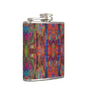 虹色の溶岩波フラスコ フラスク (右)