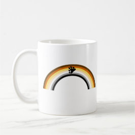 虹色の熊 コーヒーマグカップ